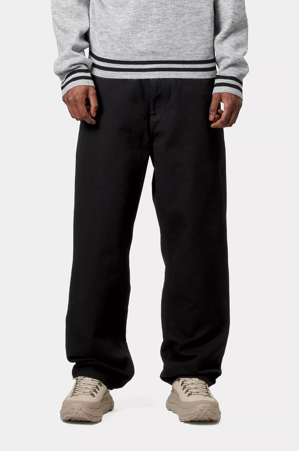 Single Knee Pant Black