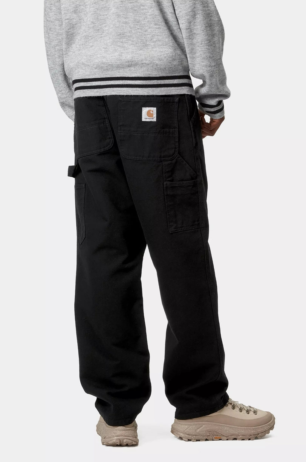 Single Knee Pant Black