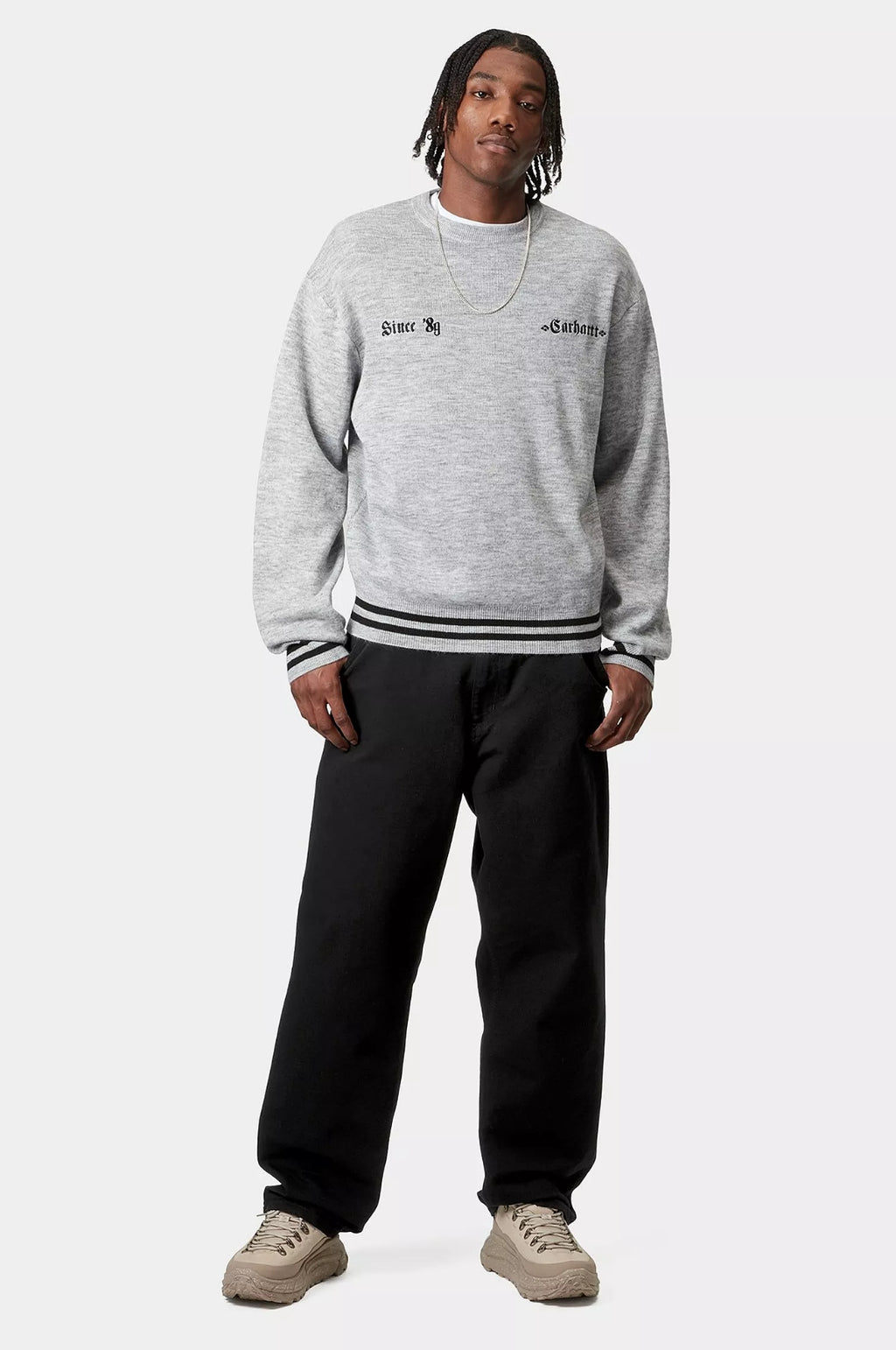 Single Knee Pant Black