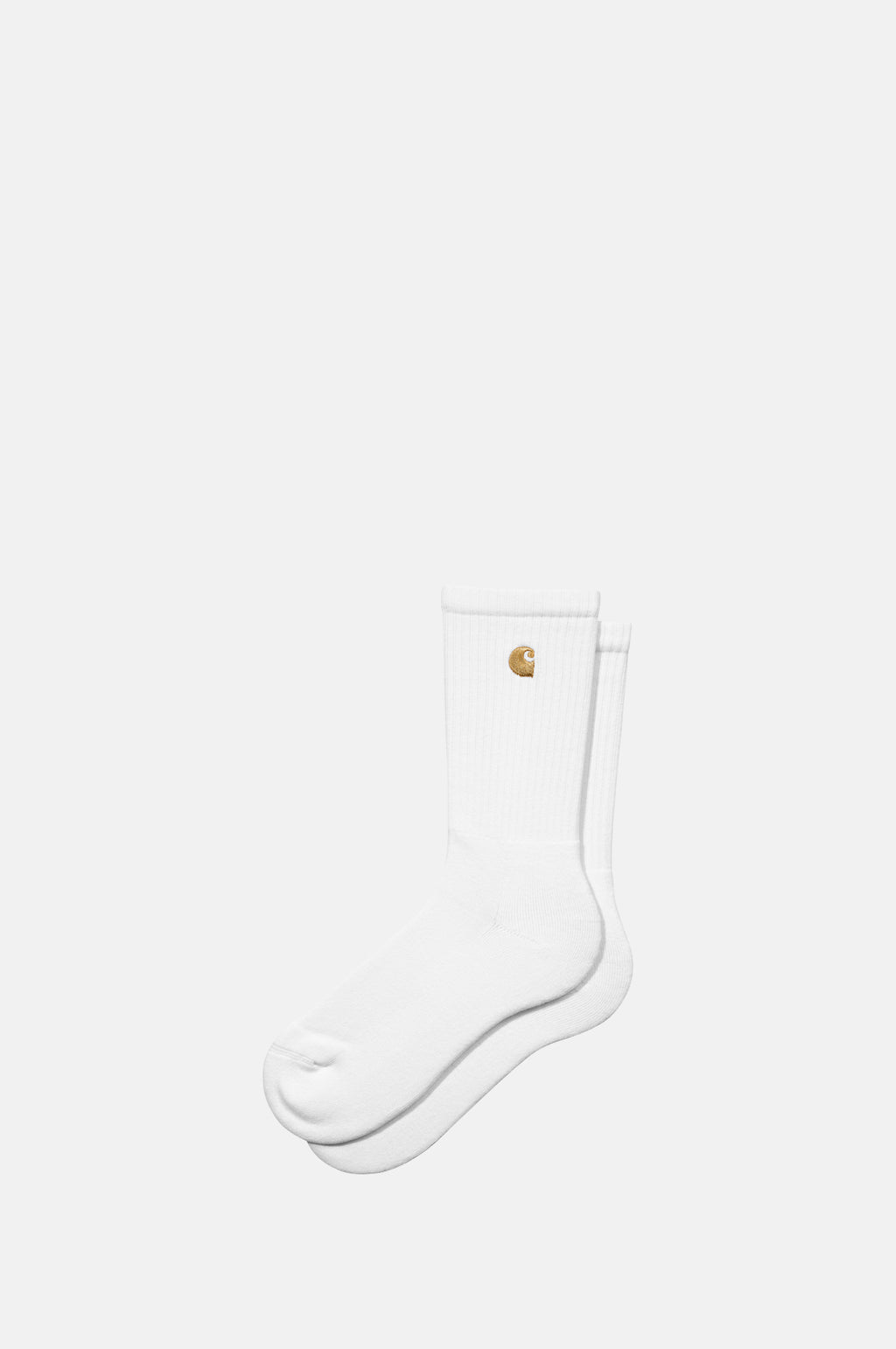Carhartt WIP Chase Socks White Gold.