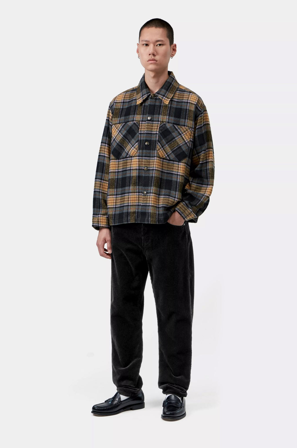 Newel Pant Corduroy Black