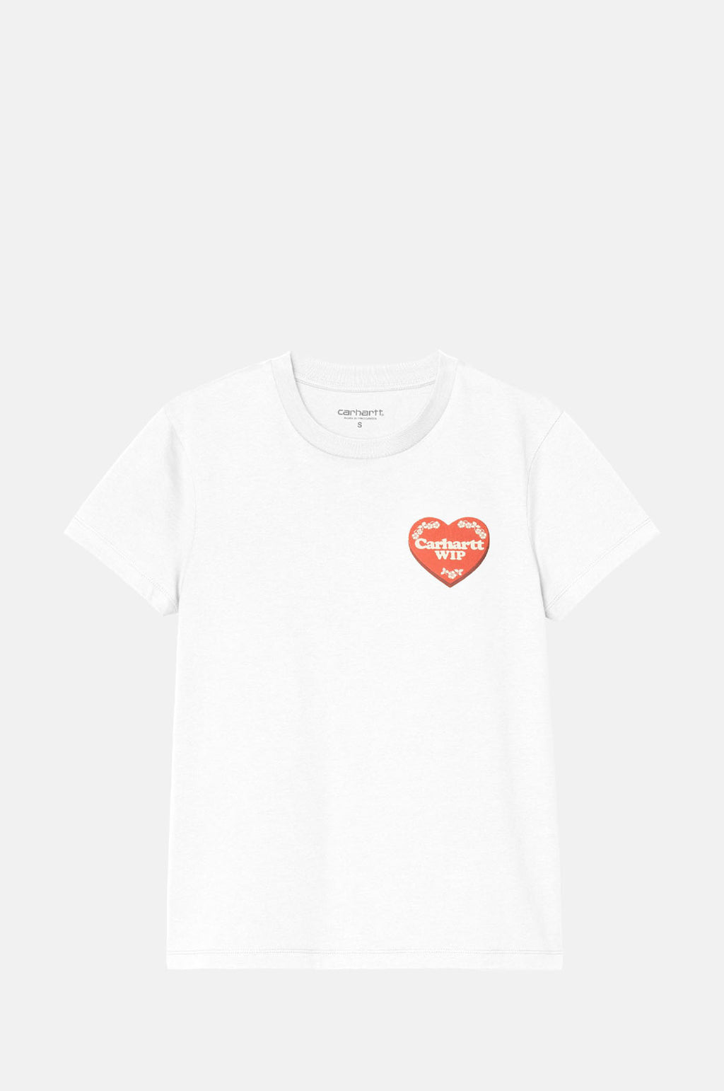 Carhartt WIP SS Hartt Case T shirt White.