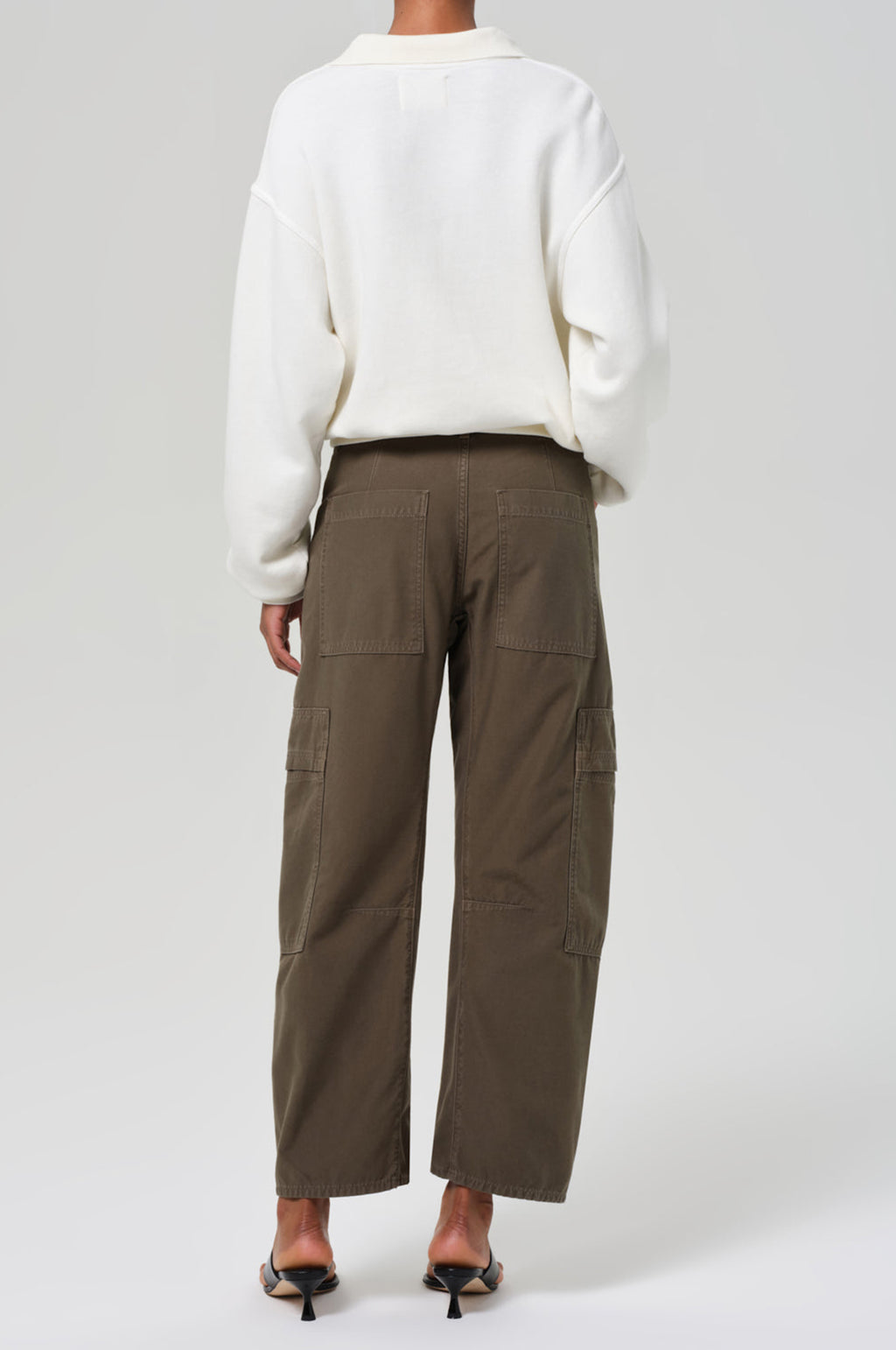 Marcelle Low Slung Cargo Sateen Dogwood