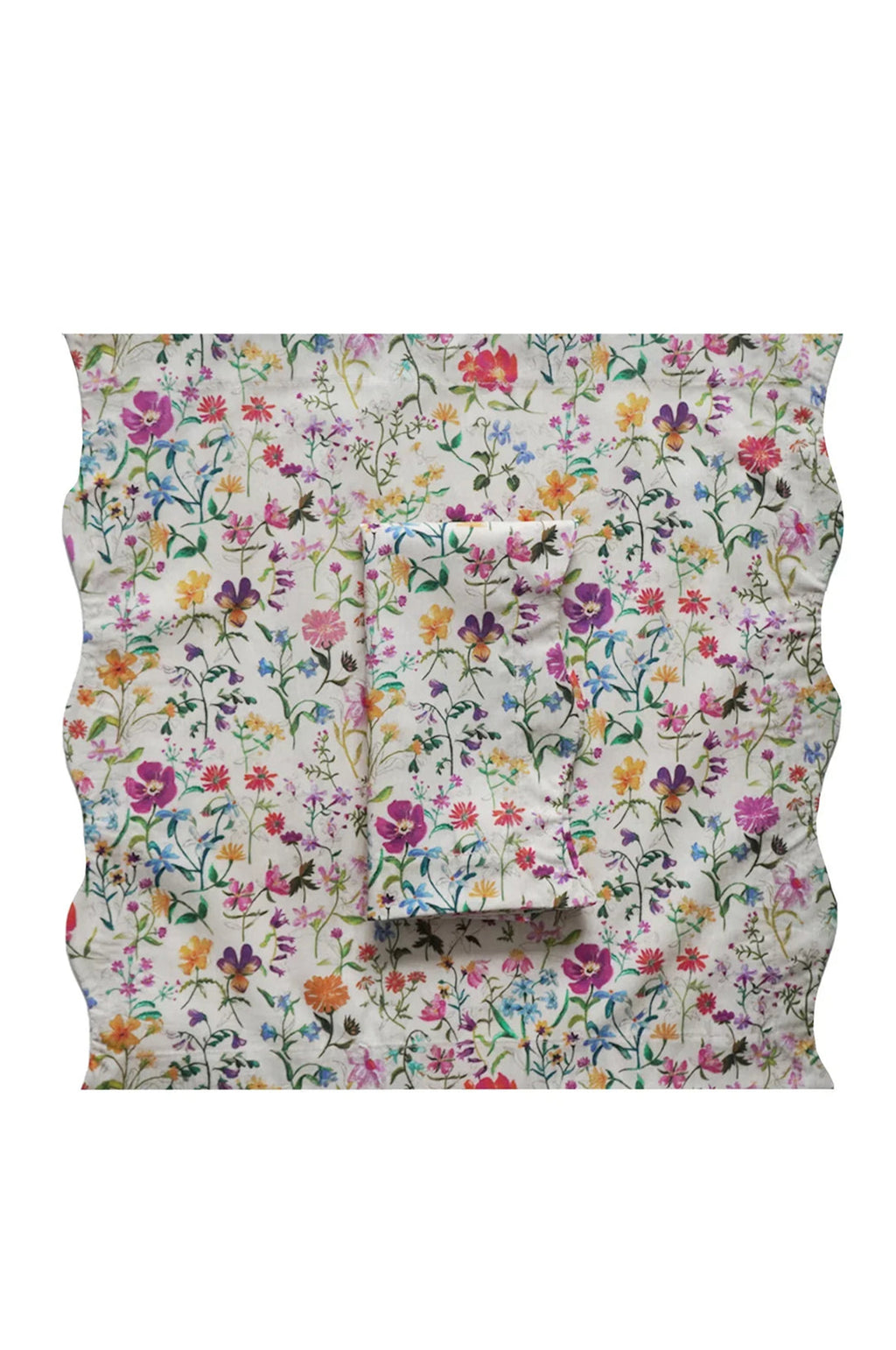 Linen Garden Wavy Napkin Set