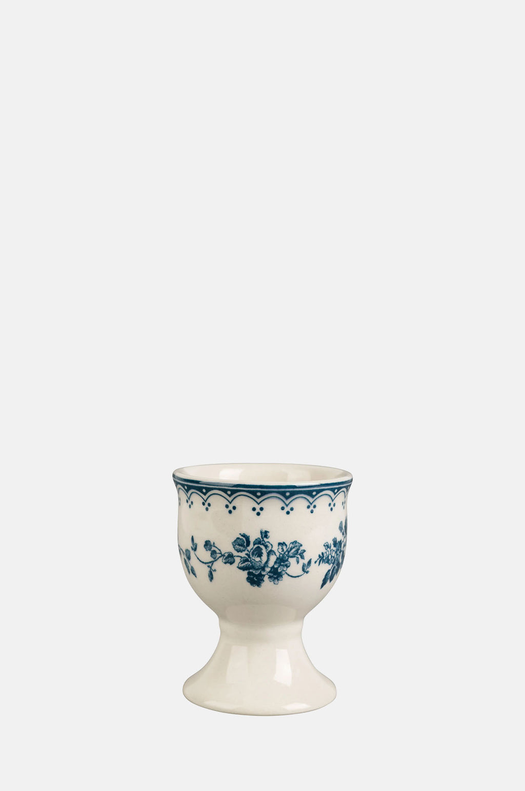 Comptoir de Famille Faustine Egg Cup Old Blue.