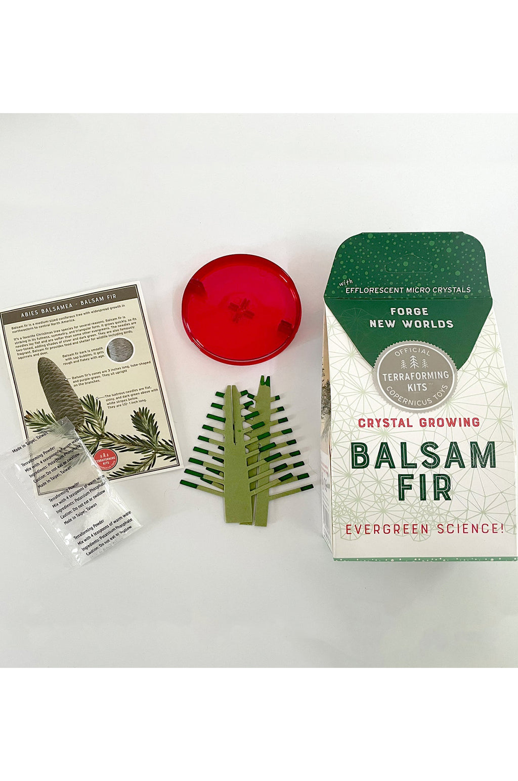 Crystal Growing Balsam Fir