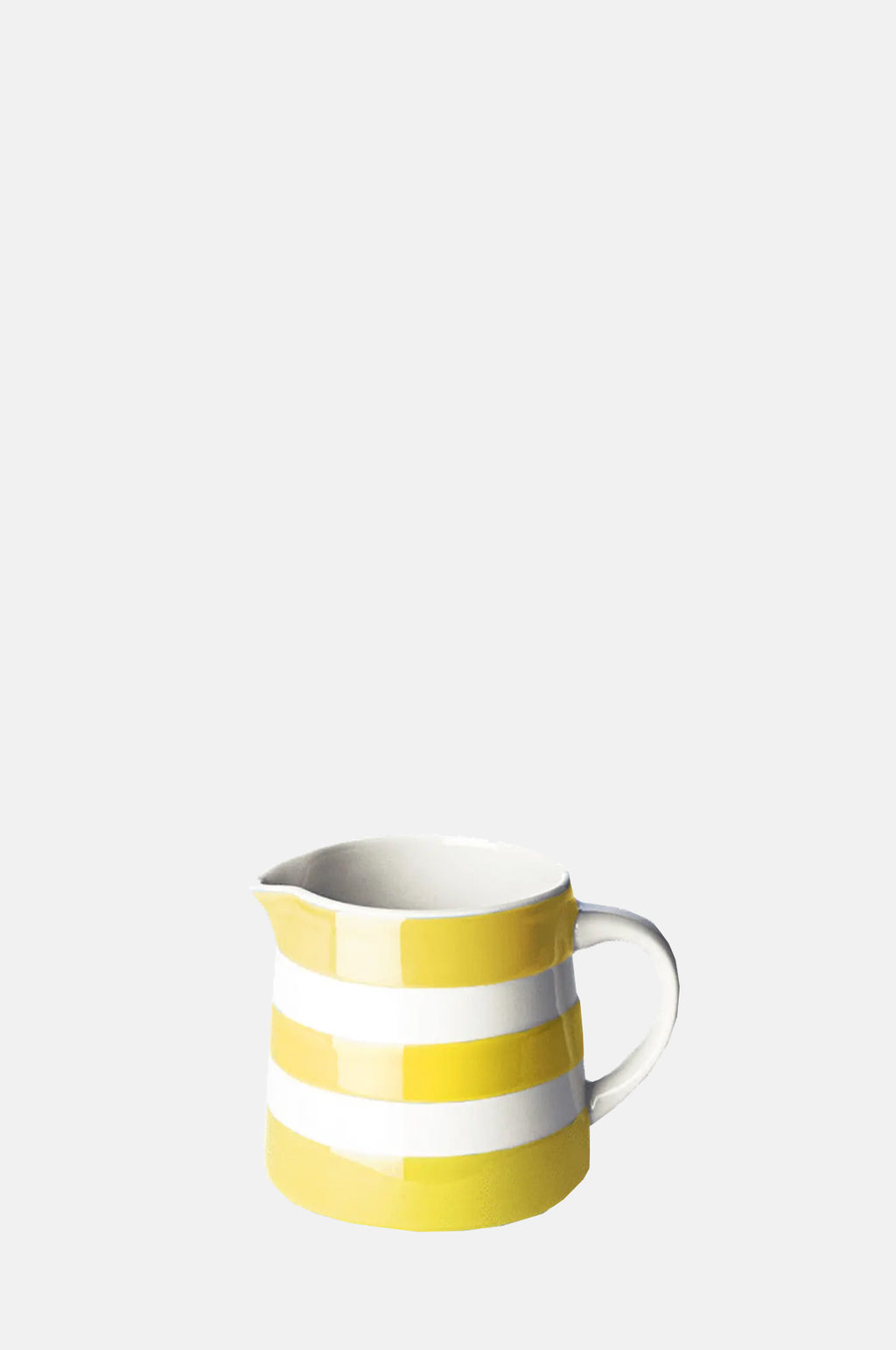 Cornishware 20oz Small Dreadnought Jug Cornish Yellow.