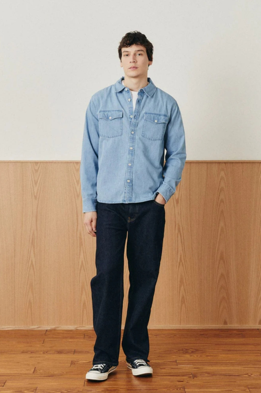 Denim Shirt LS Indigo