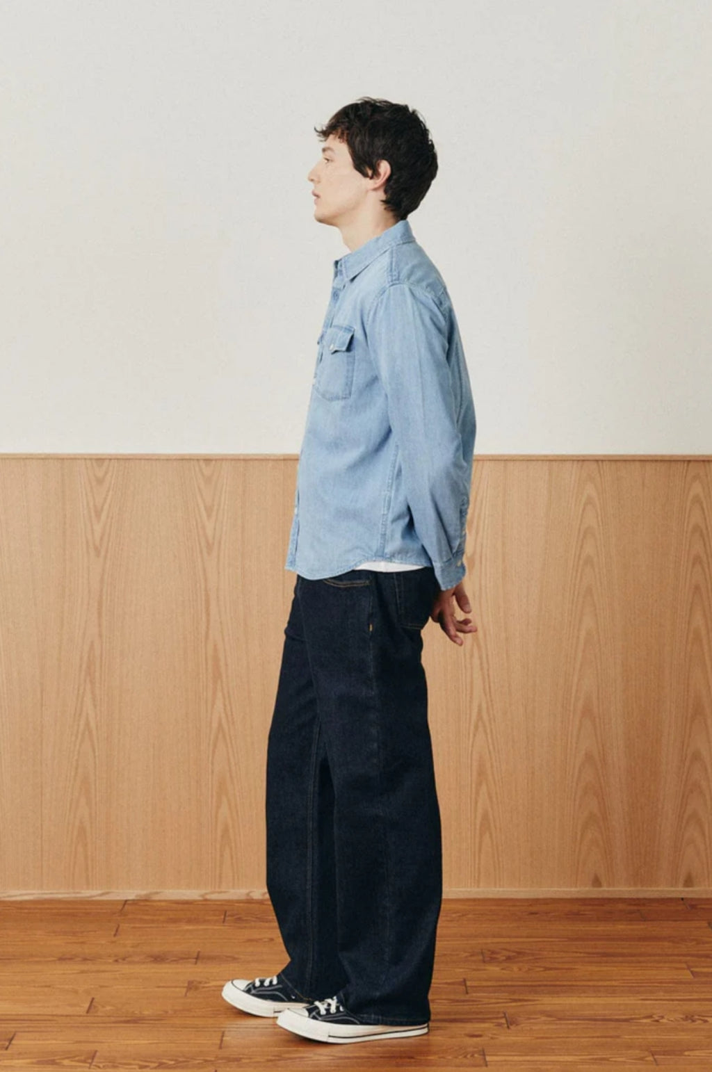 Denim Shirt LS Indigo