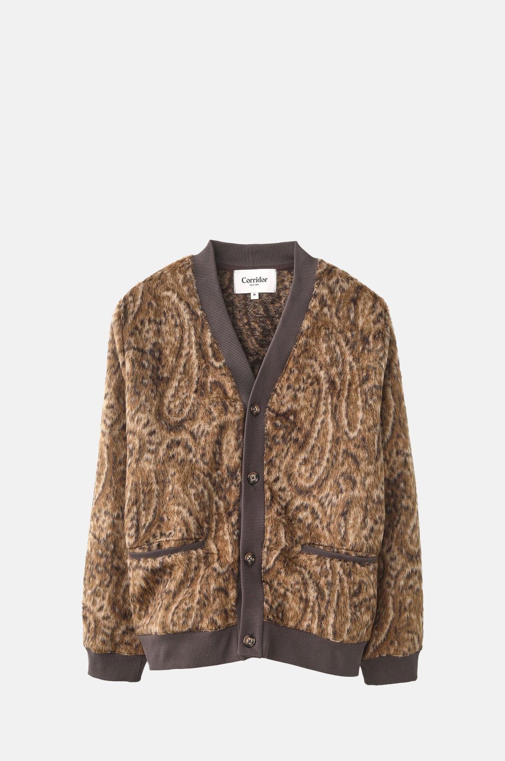 Corridor Opus Cardigan Brown.