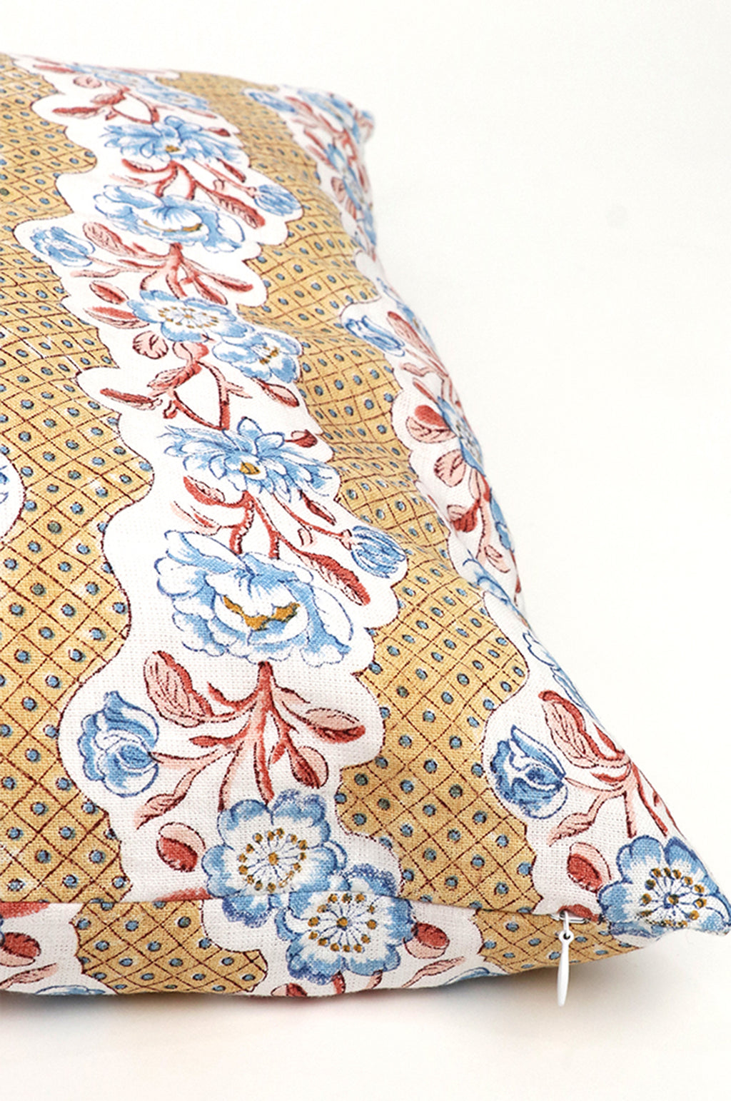 Yellow Blooming Trellis Cushion