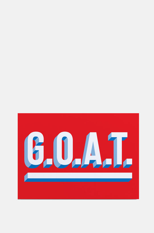 Greatest of All Time Card