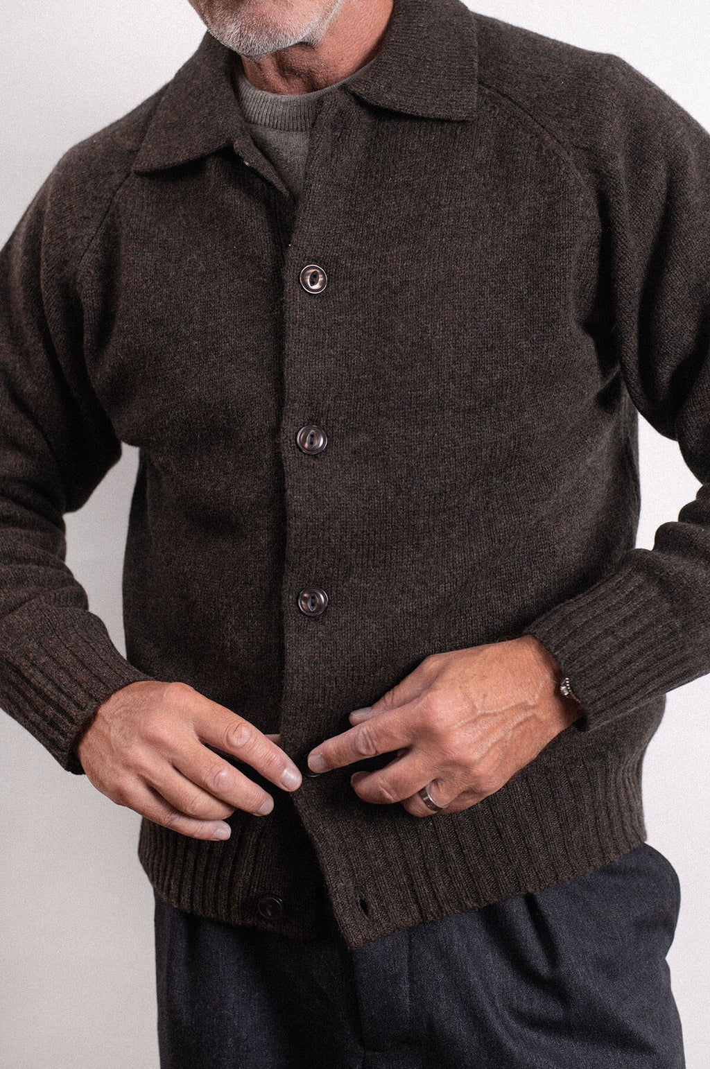 Adams Cardigan Cocoa