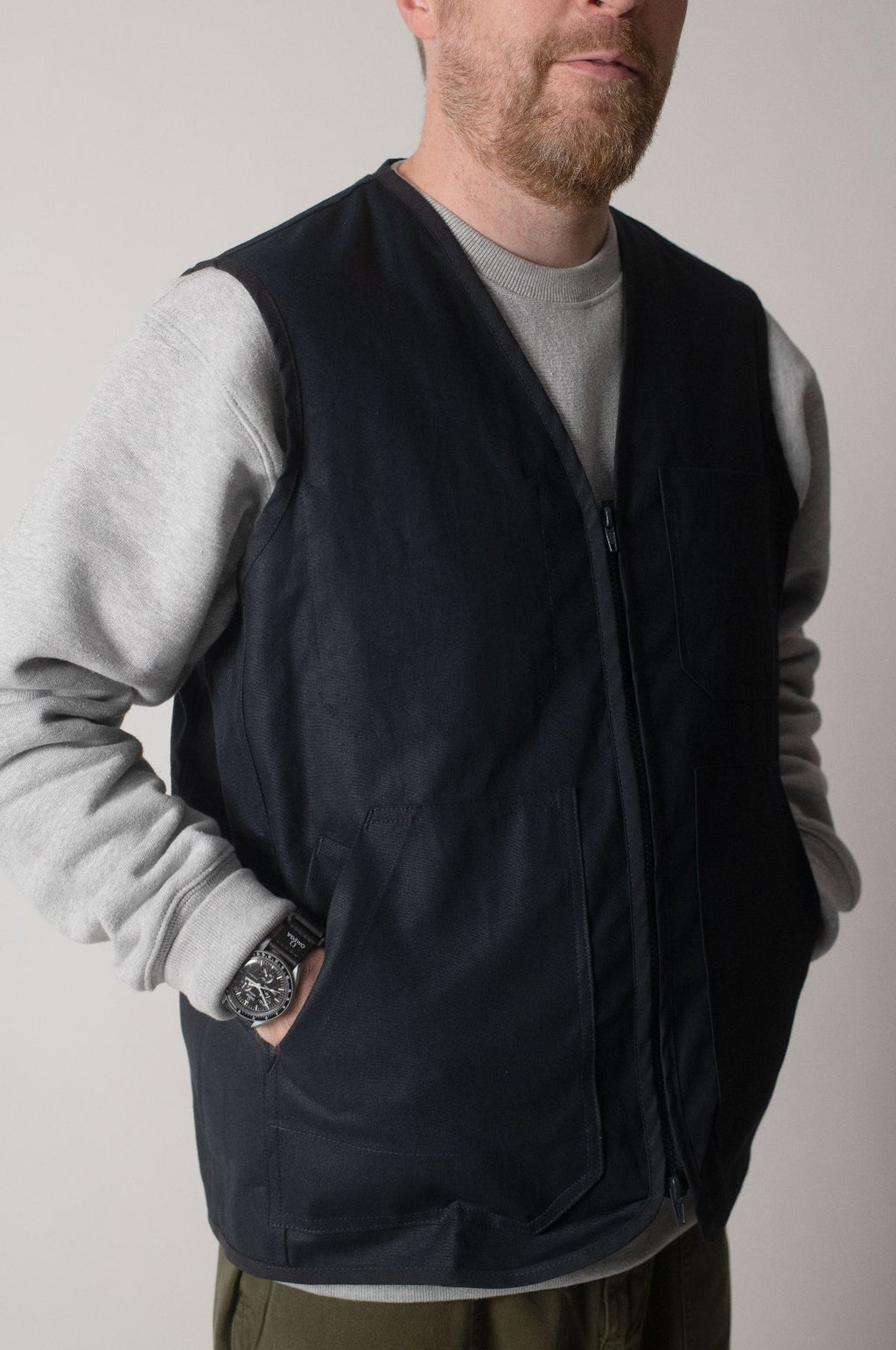 Humby Vest Navy
