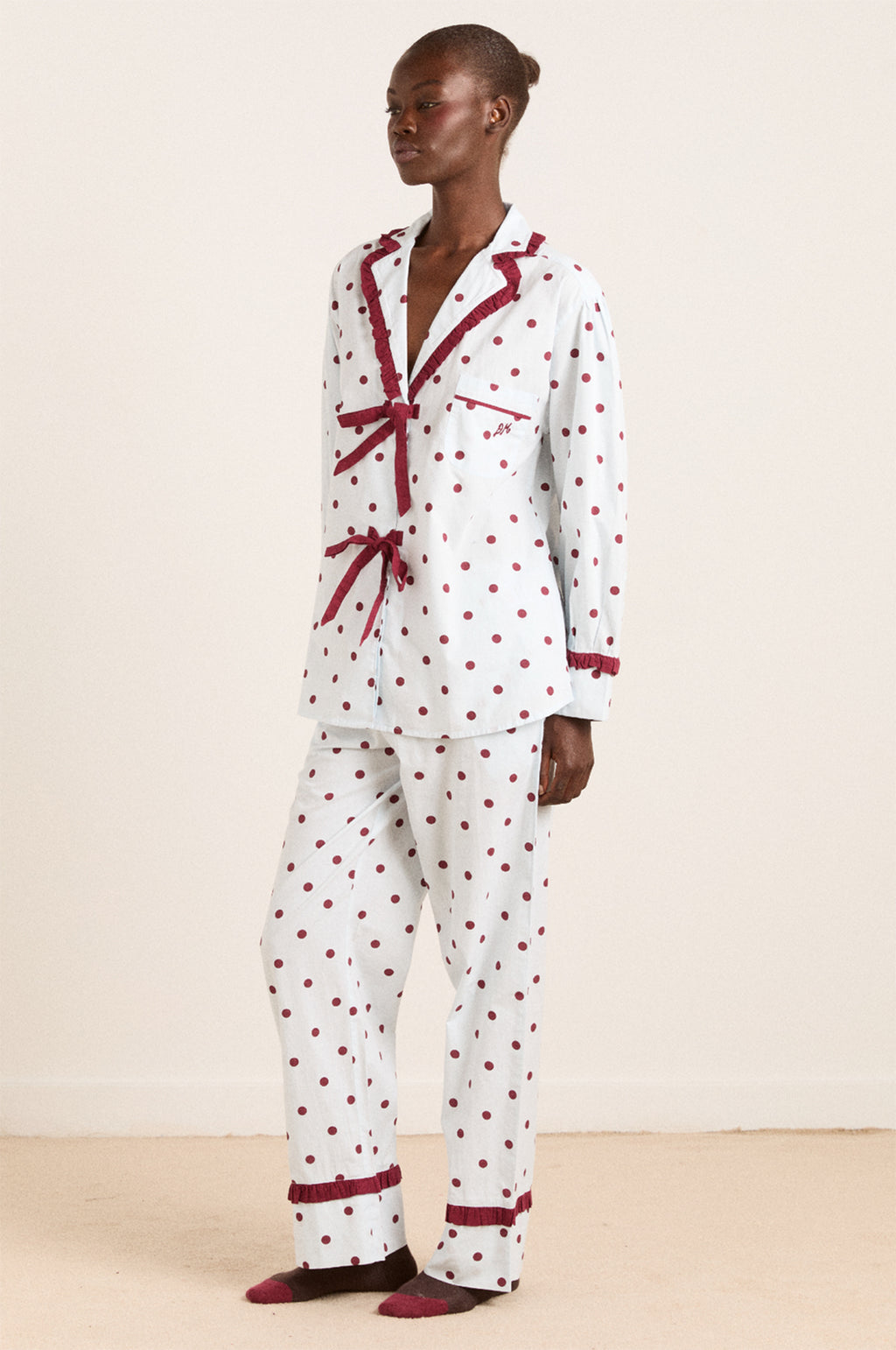 Antonella PJ Set Polka Dot