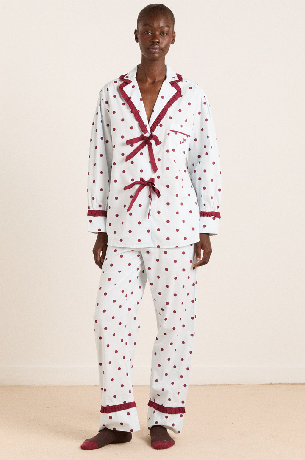 Antonella PJ Set Polka Dot