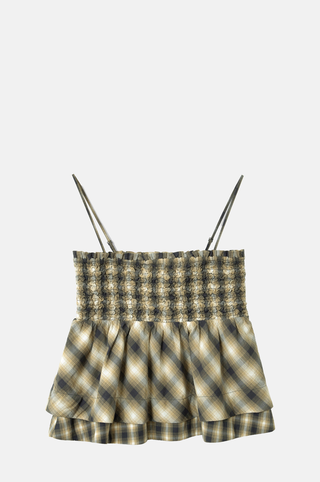 Damson Madder Azalea Cami Cardamon Check Mixed.