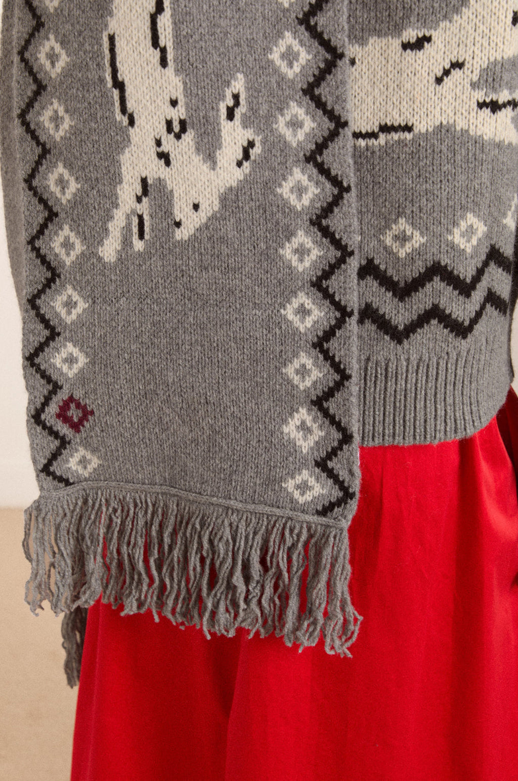 Cecily Scarf Bunny Intarsia
