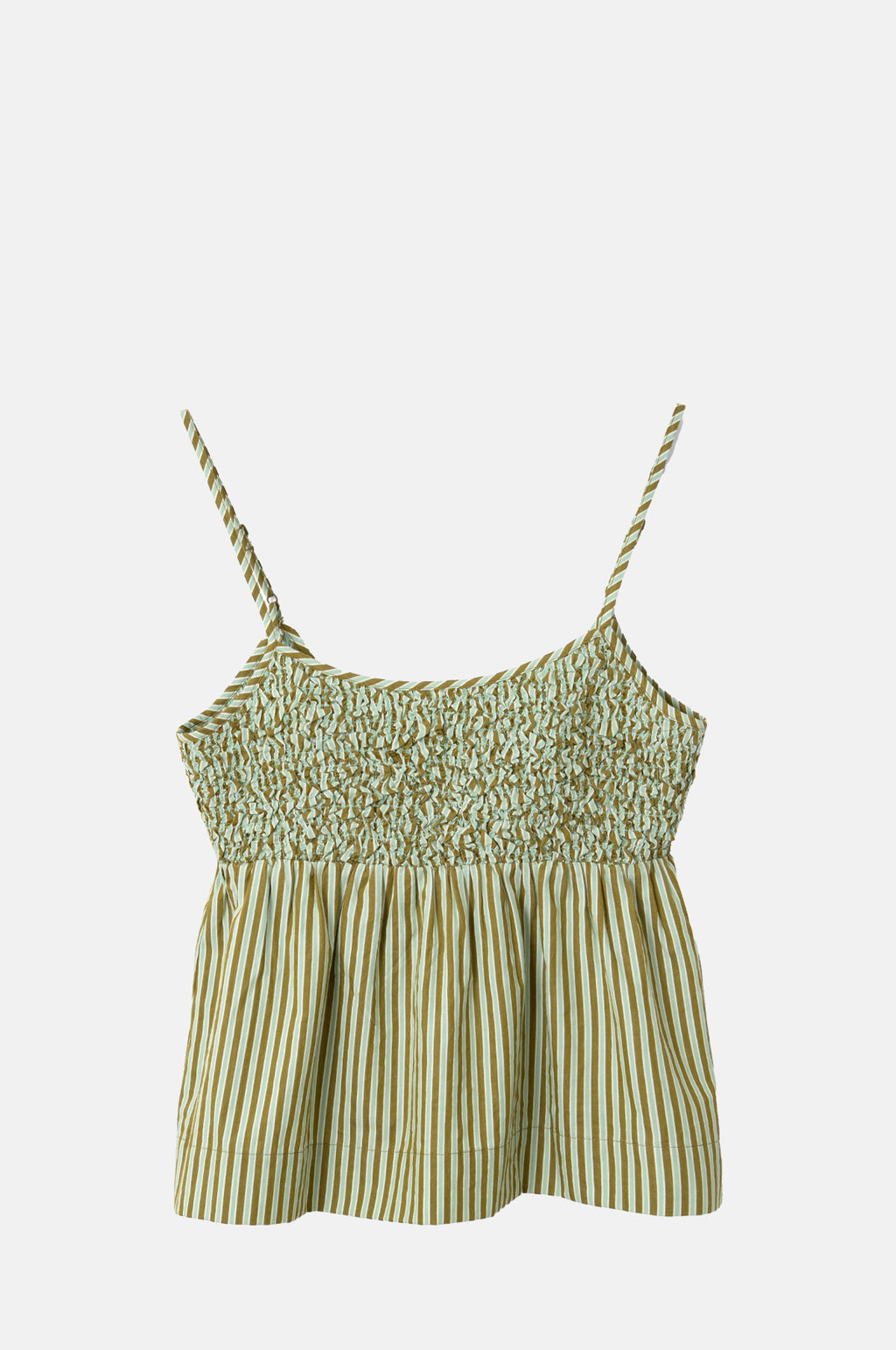 Damson Madder Dinah Cami Basil Stripe.