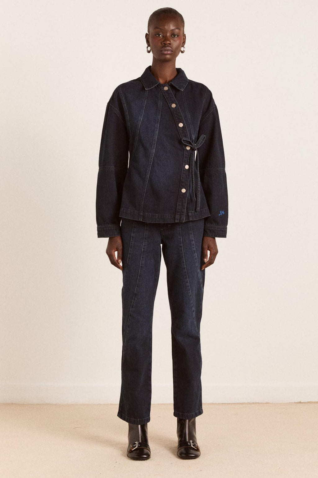 Juli Jeans Wavy Seams