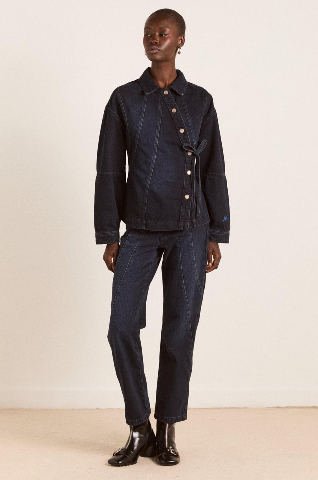 Juli Jeans Wavy Seams