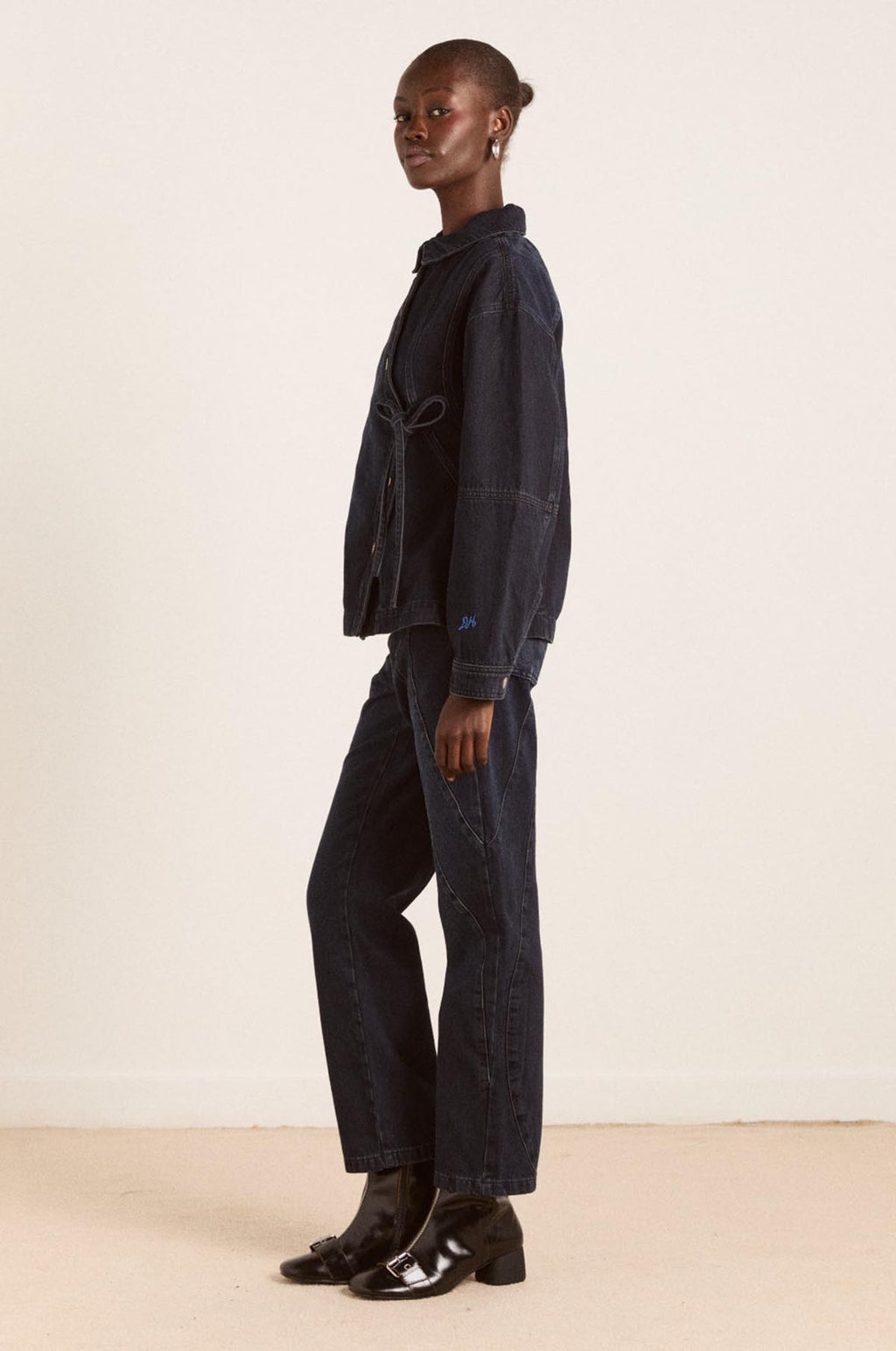 Juli Jeans Wavy Seams