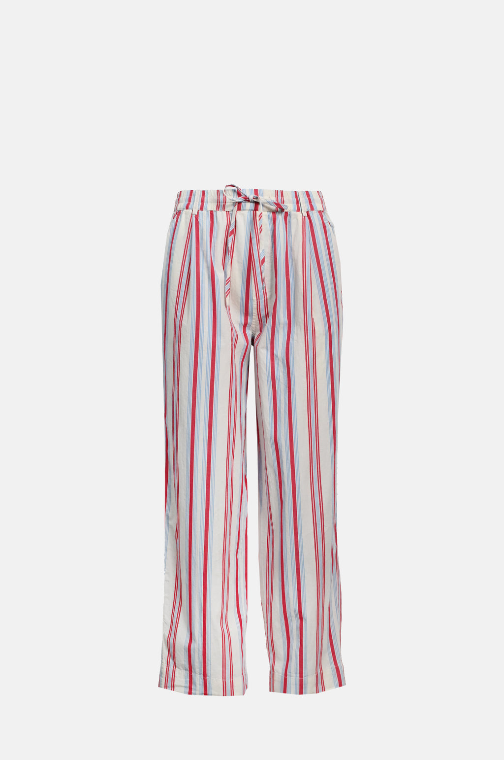 Damson Madder Georgia Trousers Butter Cherry Stripe Multi.