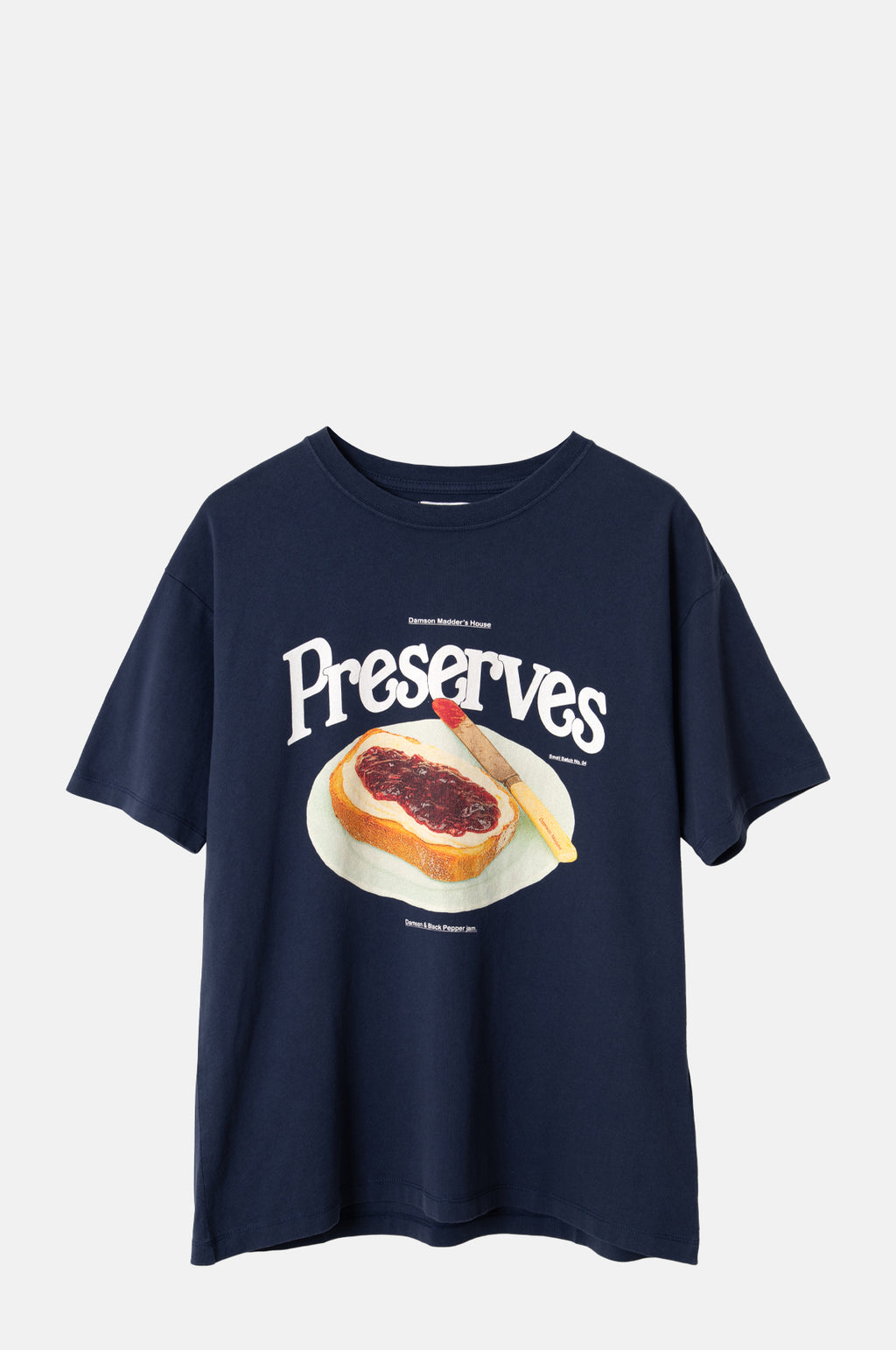 Damson Madder House Preserves SS Graphic Tee Blue.