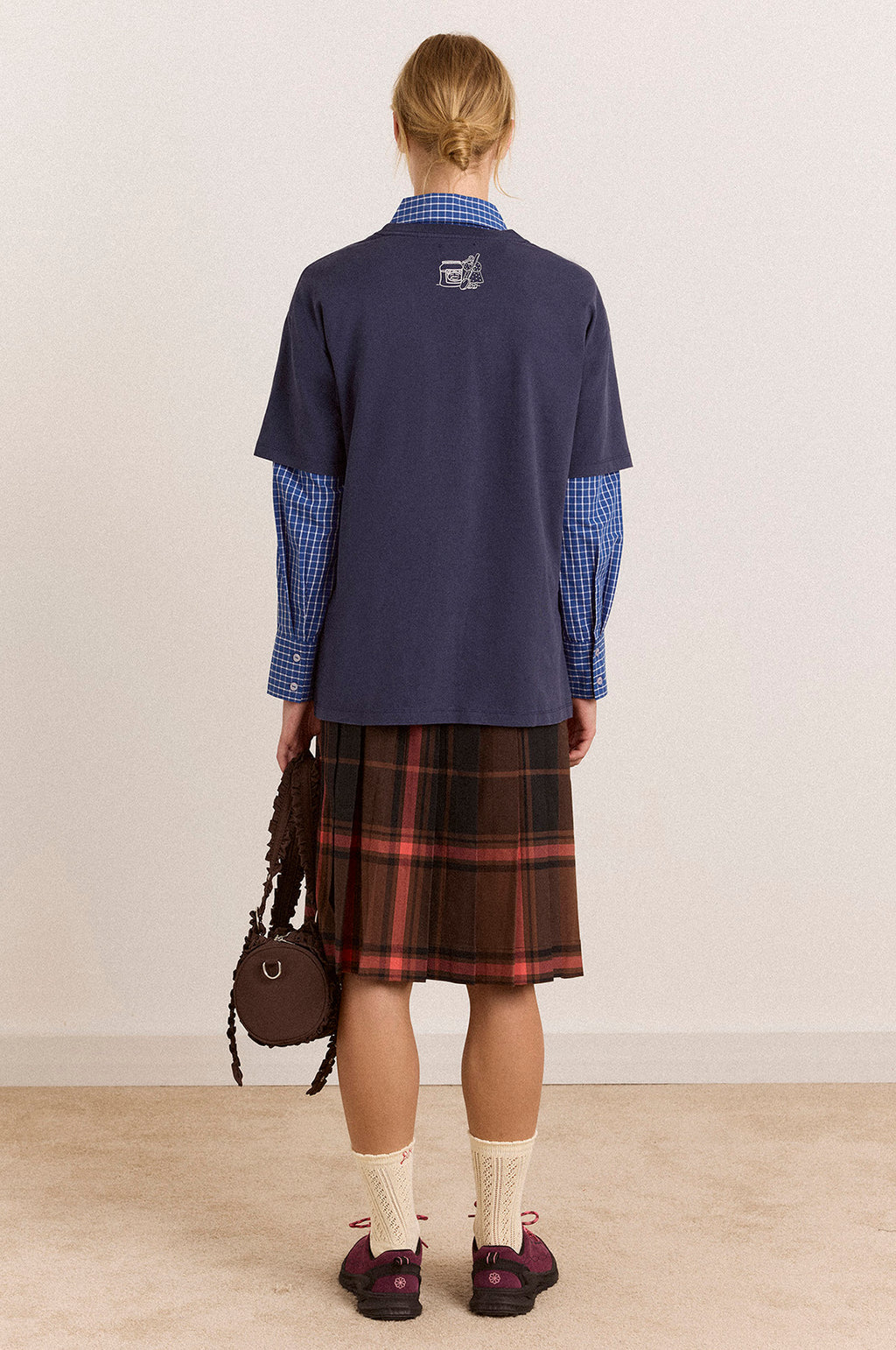House Preserves SS Graphic Tee Blue