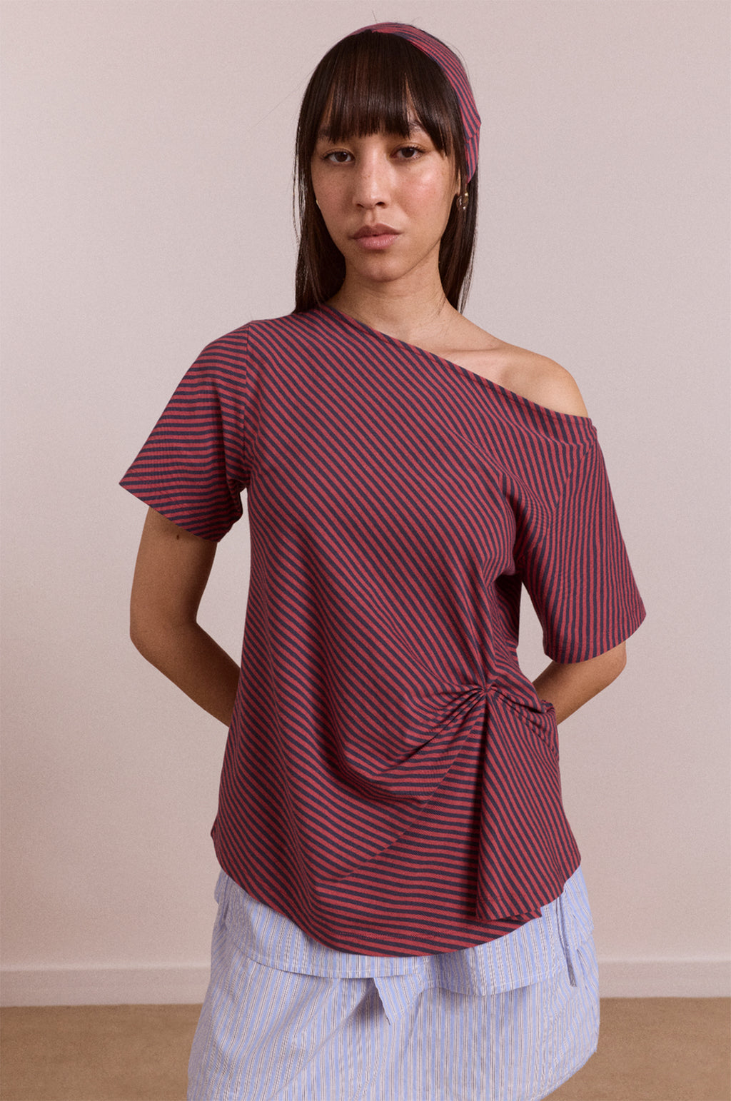 Reece Tee Red Stripe