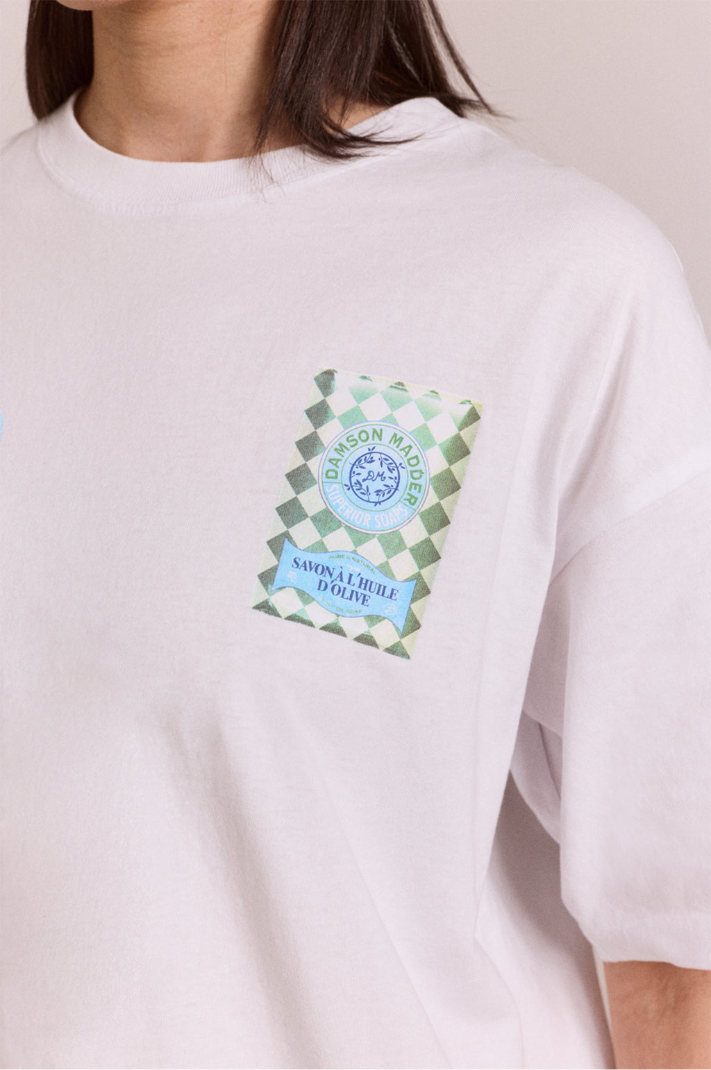 Savon Graphic Tee White