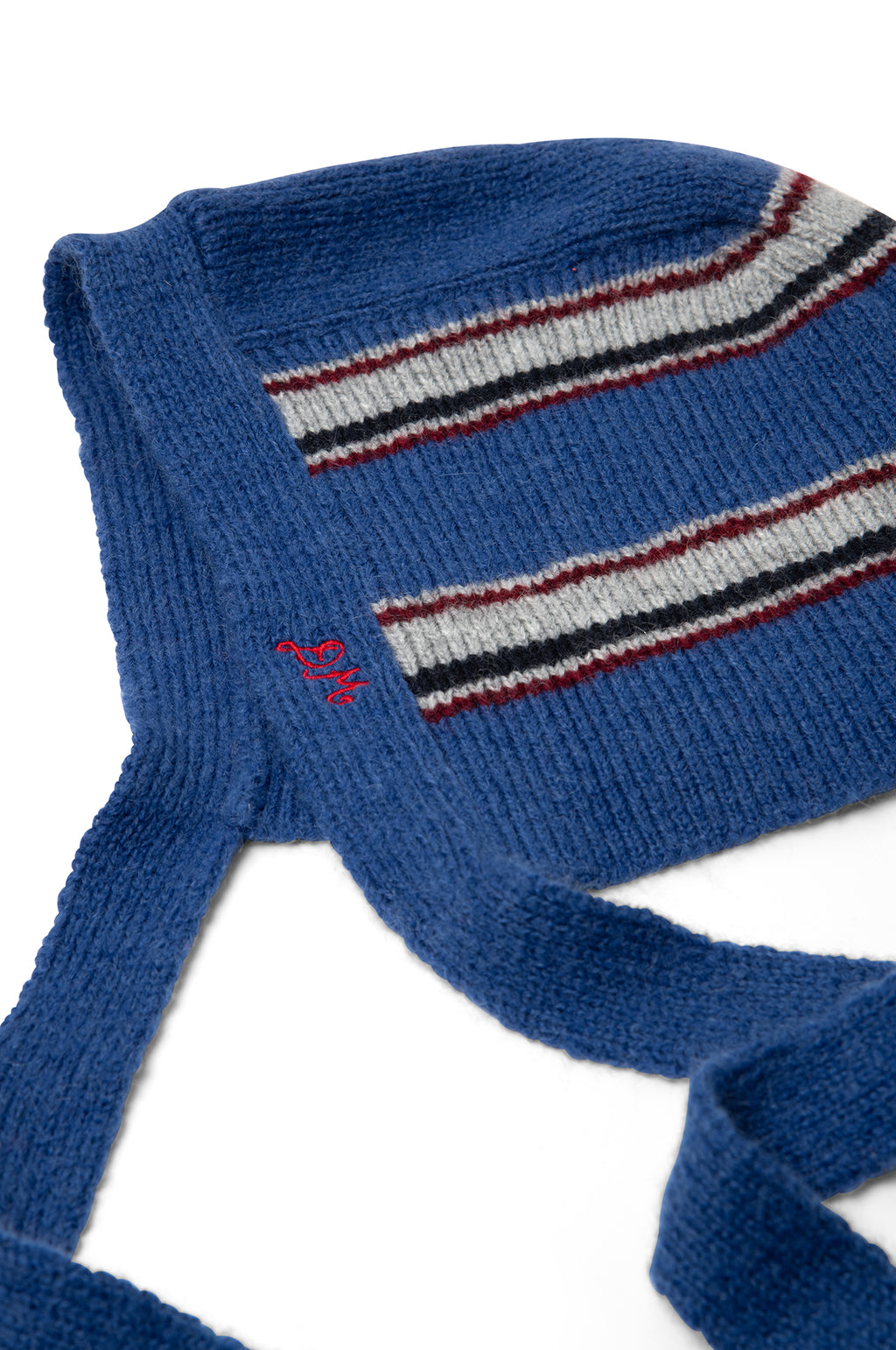 Shrunken Tie Bonnet Blue Stripe