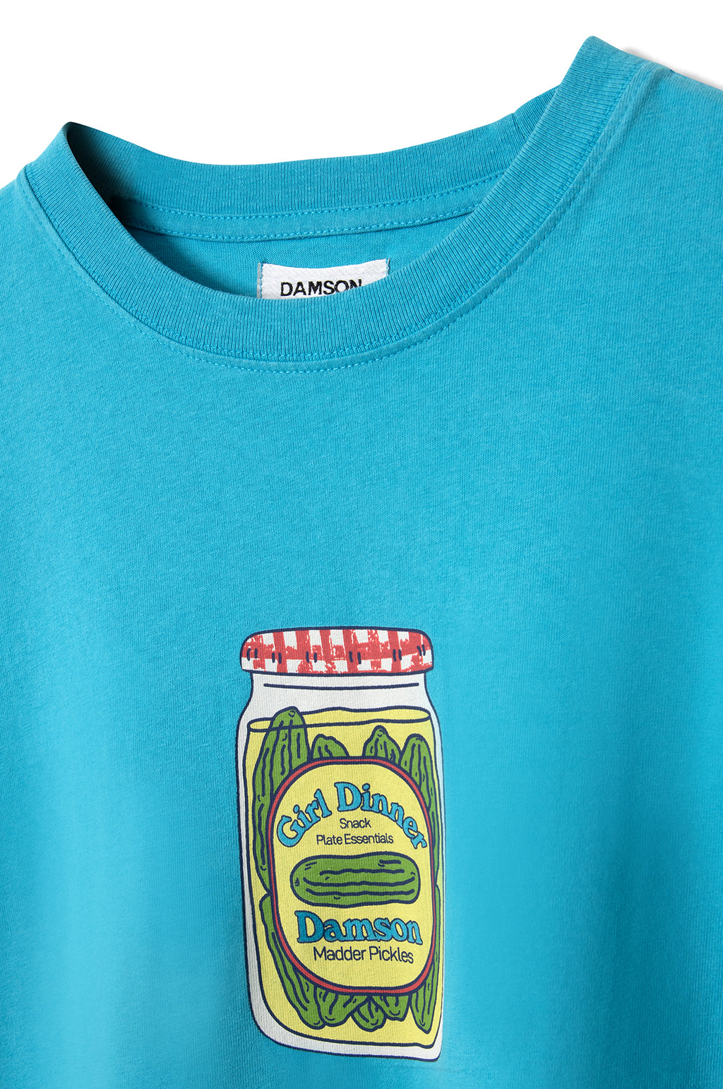 Snack Plate Graphic Tee Blue