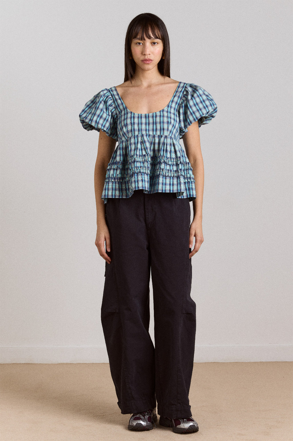 Summer Joy Blouse Tomboy Check