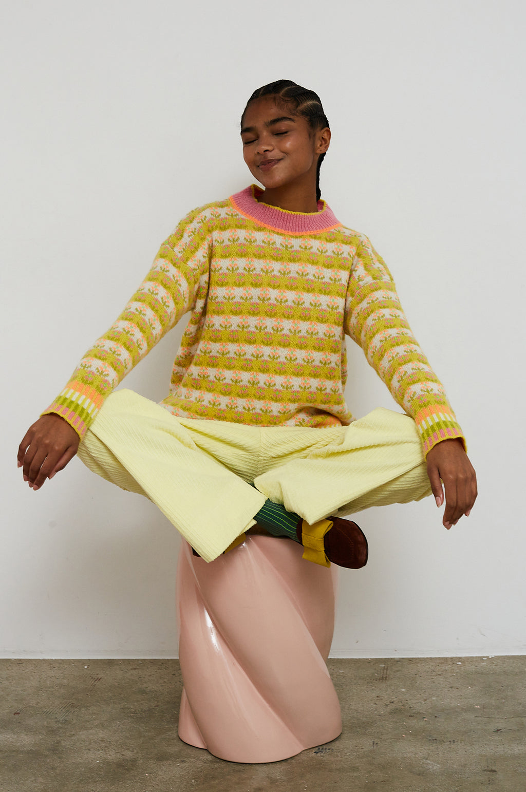 Blossom Sweater Yellow