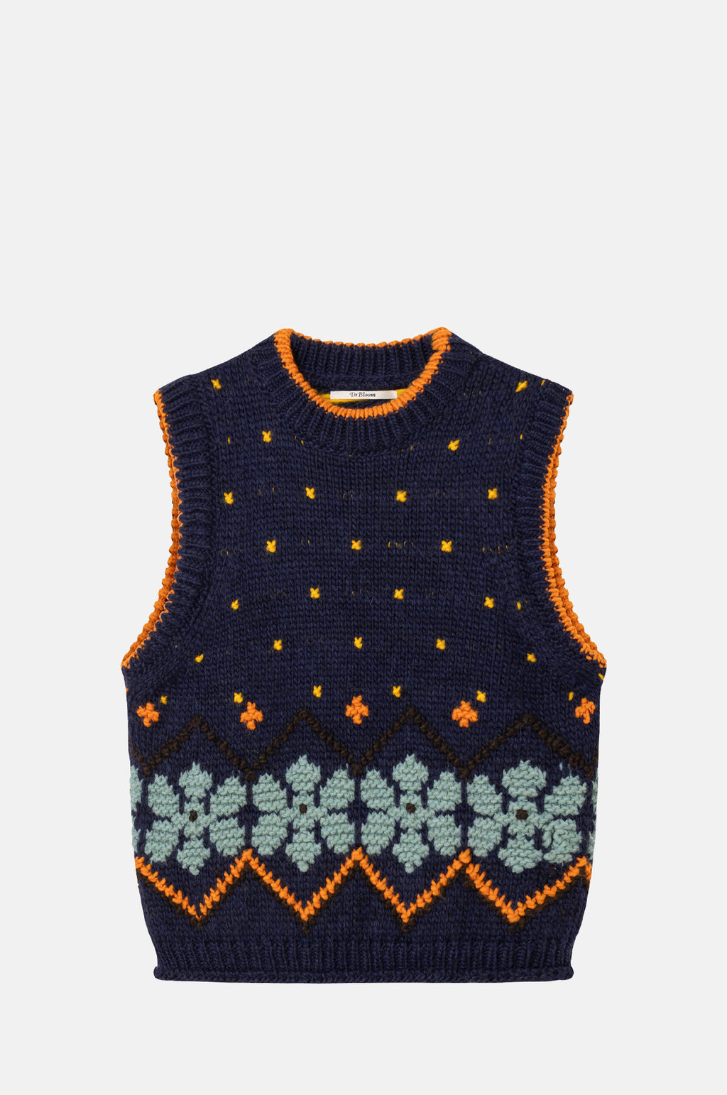 Dr Bloom Jumpy Vest Blue.