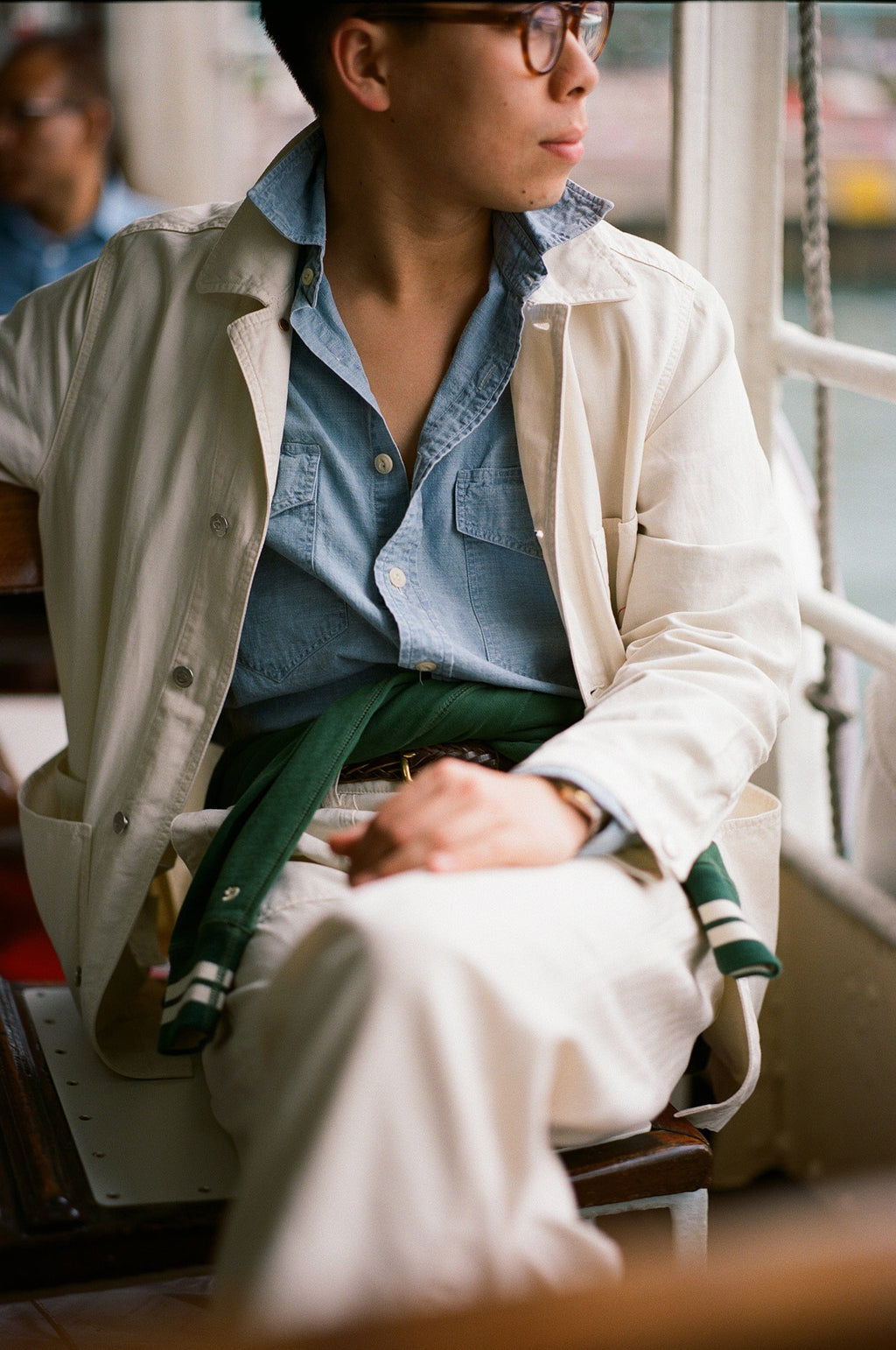 Chambray Work Shirt MKII Blue