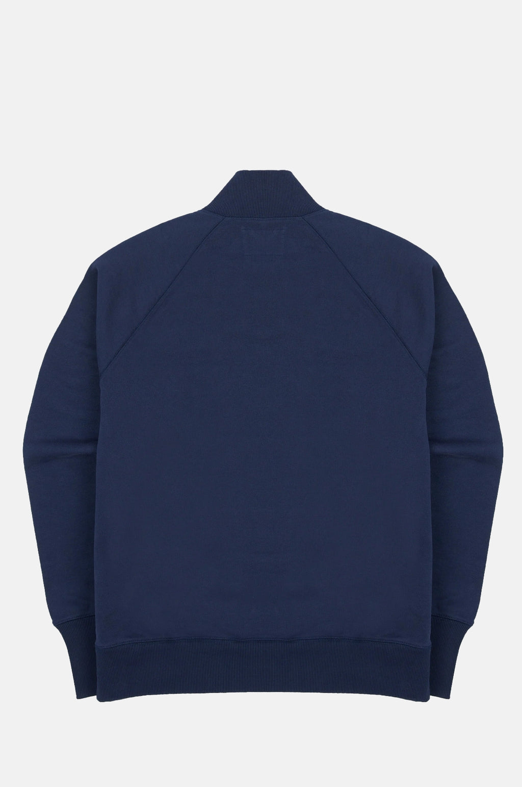LS Cotton Quarter Zip Sweatshirt Lt Navy