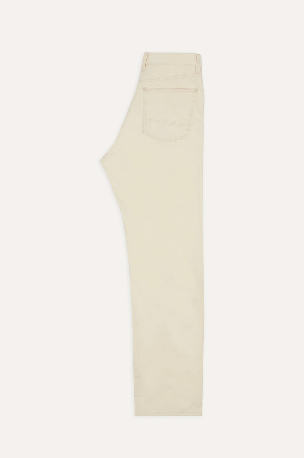 Military Satin Naval Pant Ecru