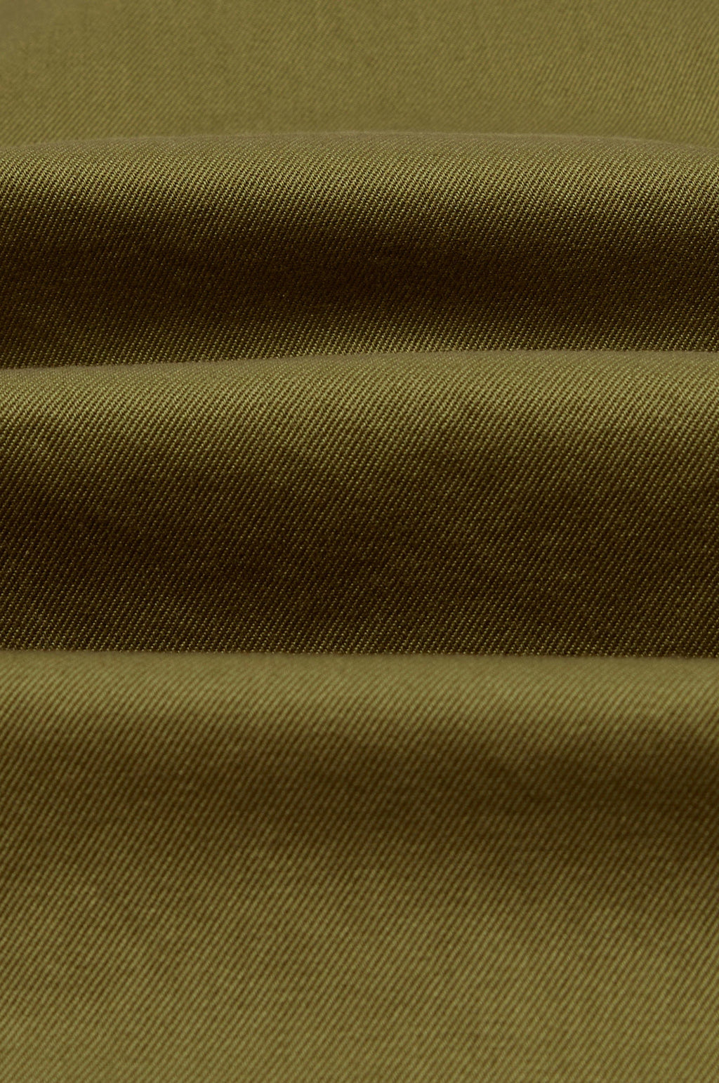Textured Twill 3-Pocket Overshirt Military Green