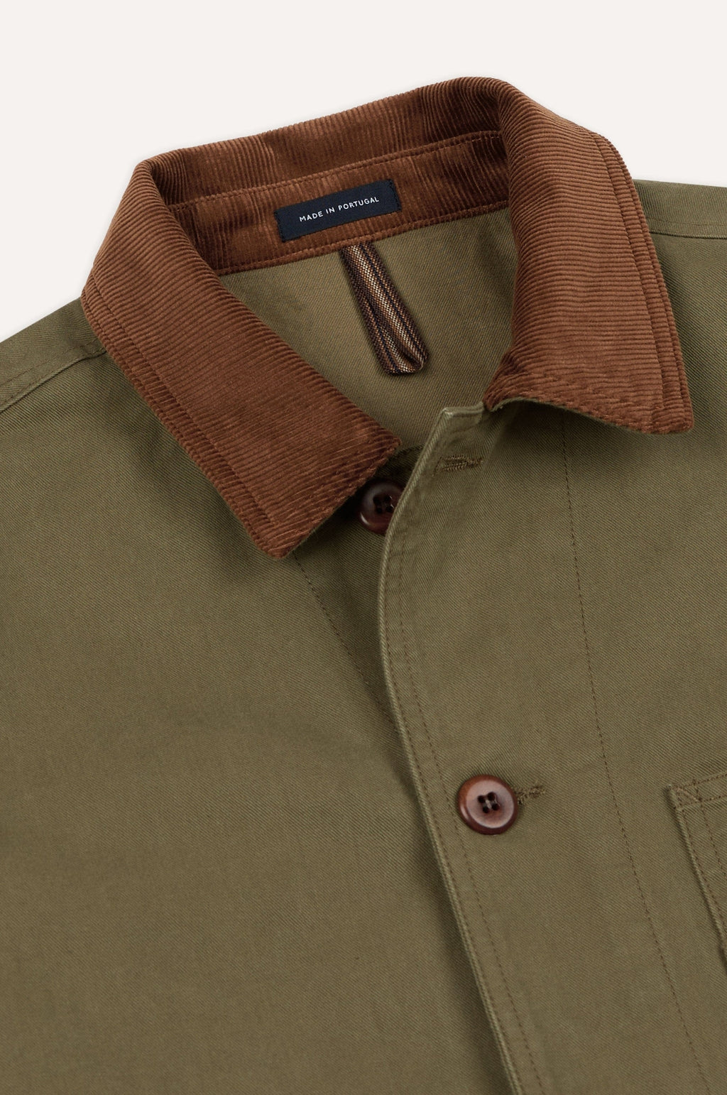 Twill Fatigue Jacket Khaki