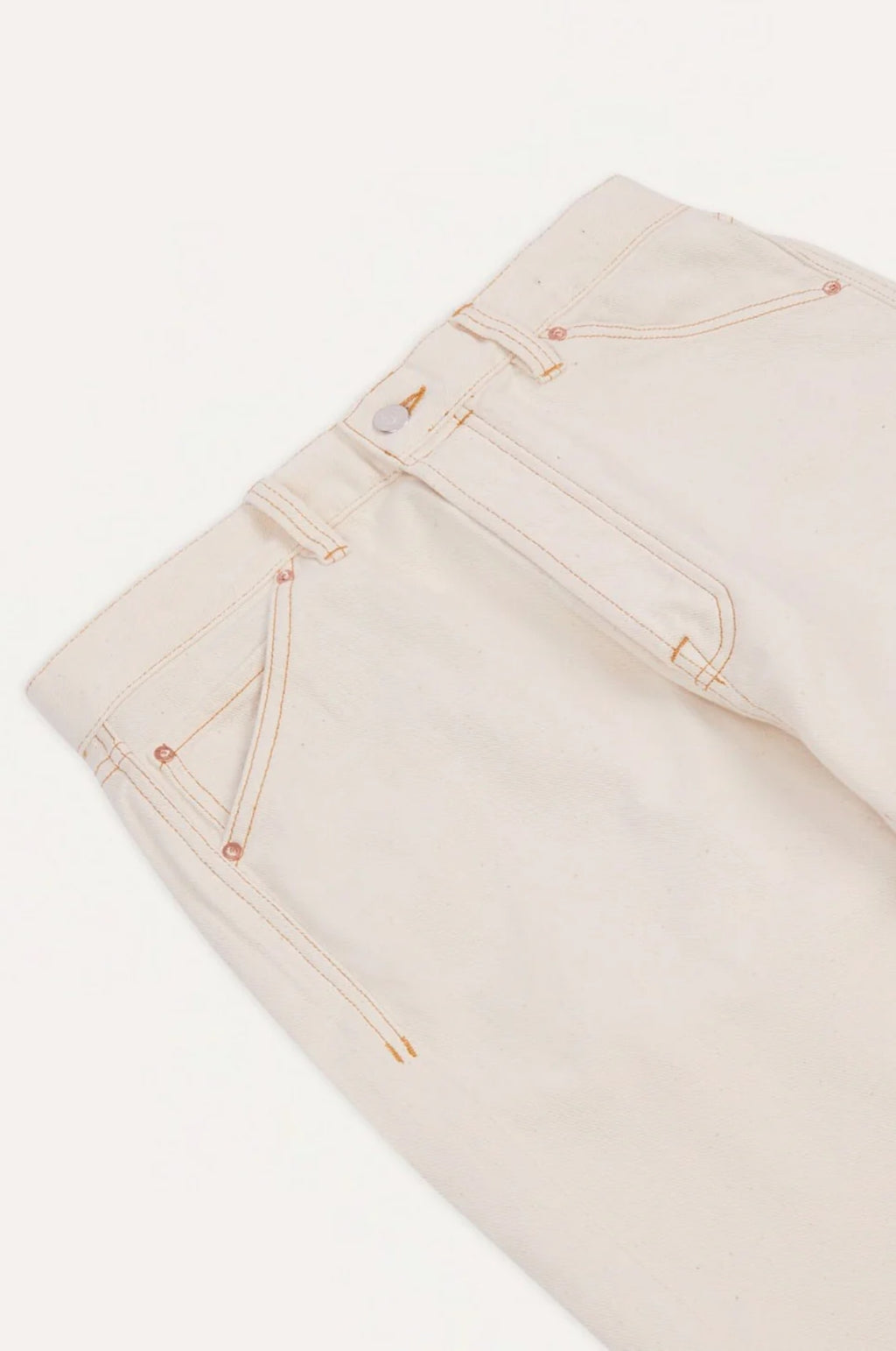 5-Pocket Selvedge Denim Jean Ecru