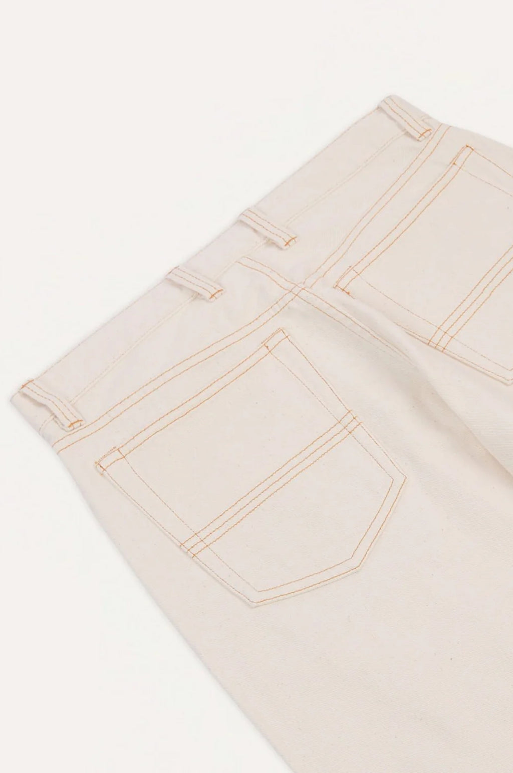 5-Pocket Selvedge Denim Jean Ecru