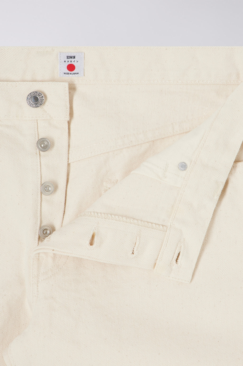 Reg Tapered Kurabo Natural Red Selvedge 14oz L30