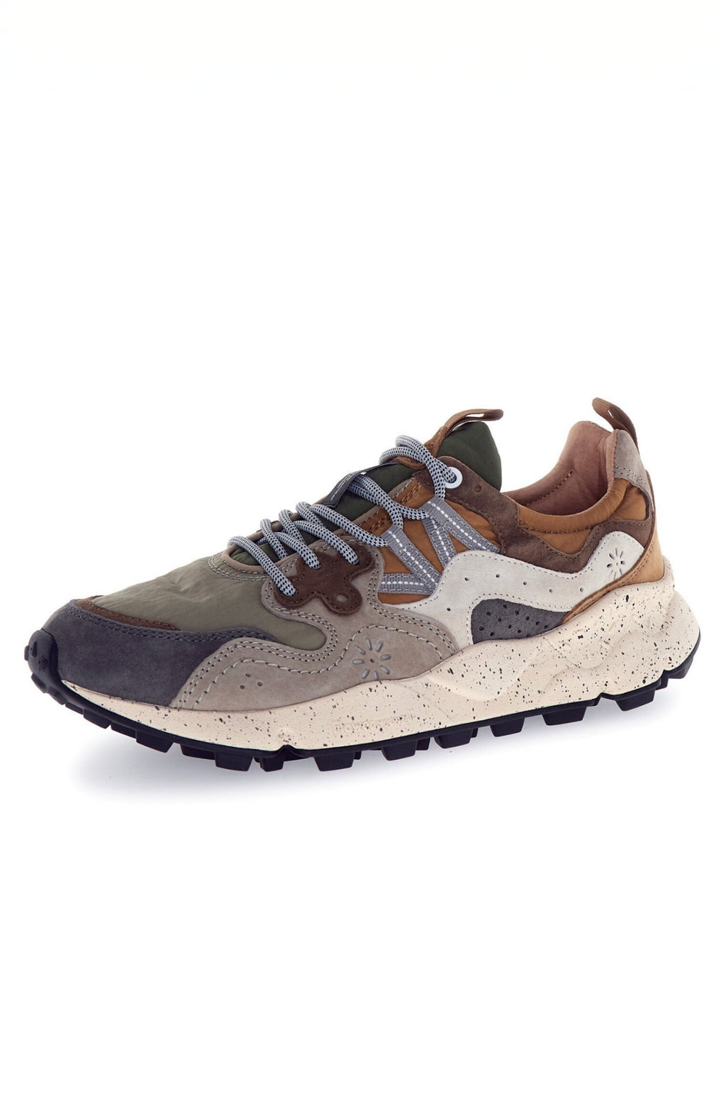 Yamano 3 Suede/Nylon Grey-Onion