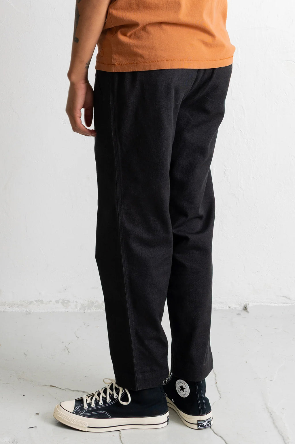 Drawcord Assembly Pant Black Twill