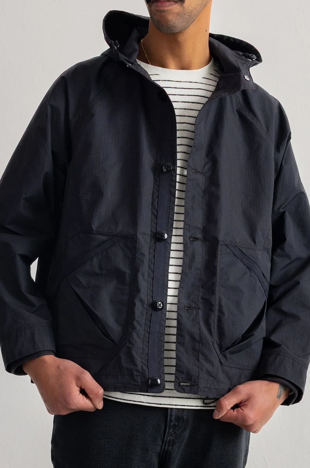 Lunar Anorak Soft Black Ripstop