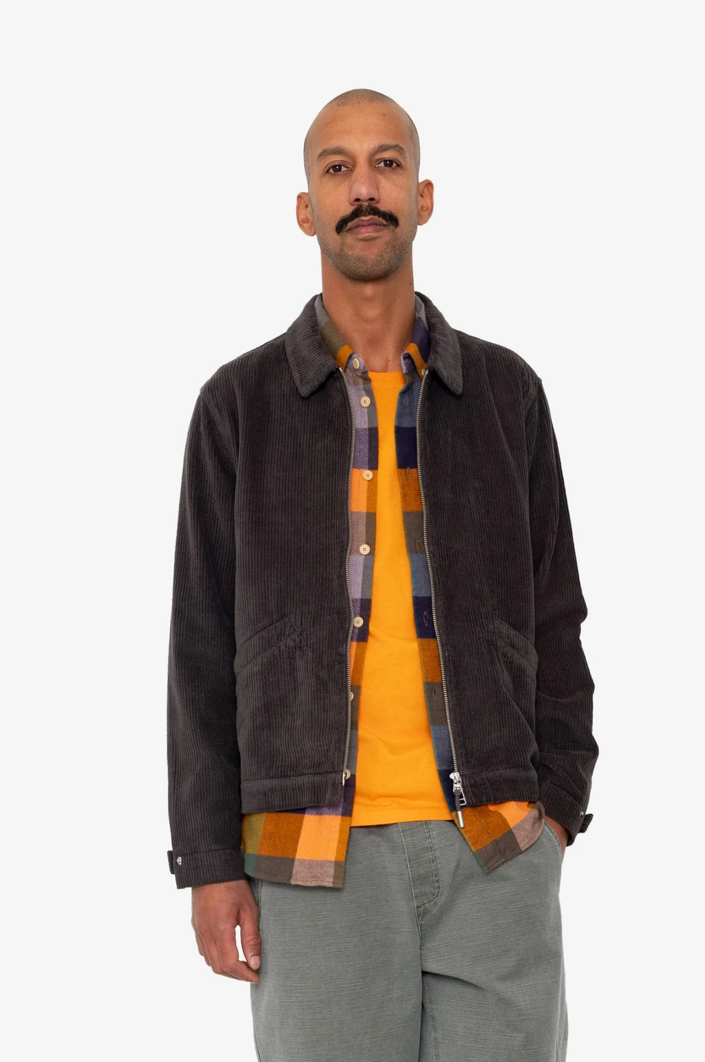 Signal Blouson Black Grape Chunky Cord