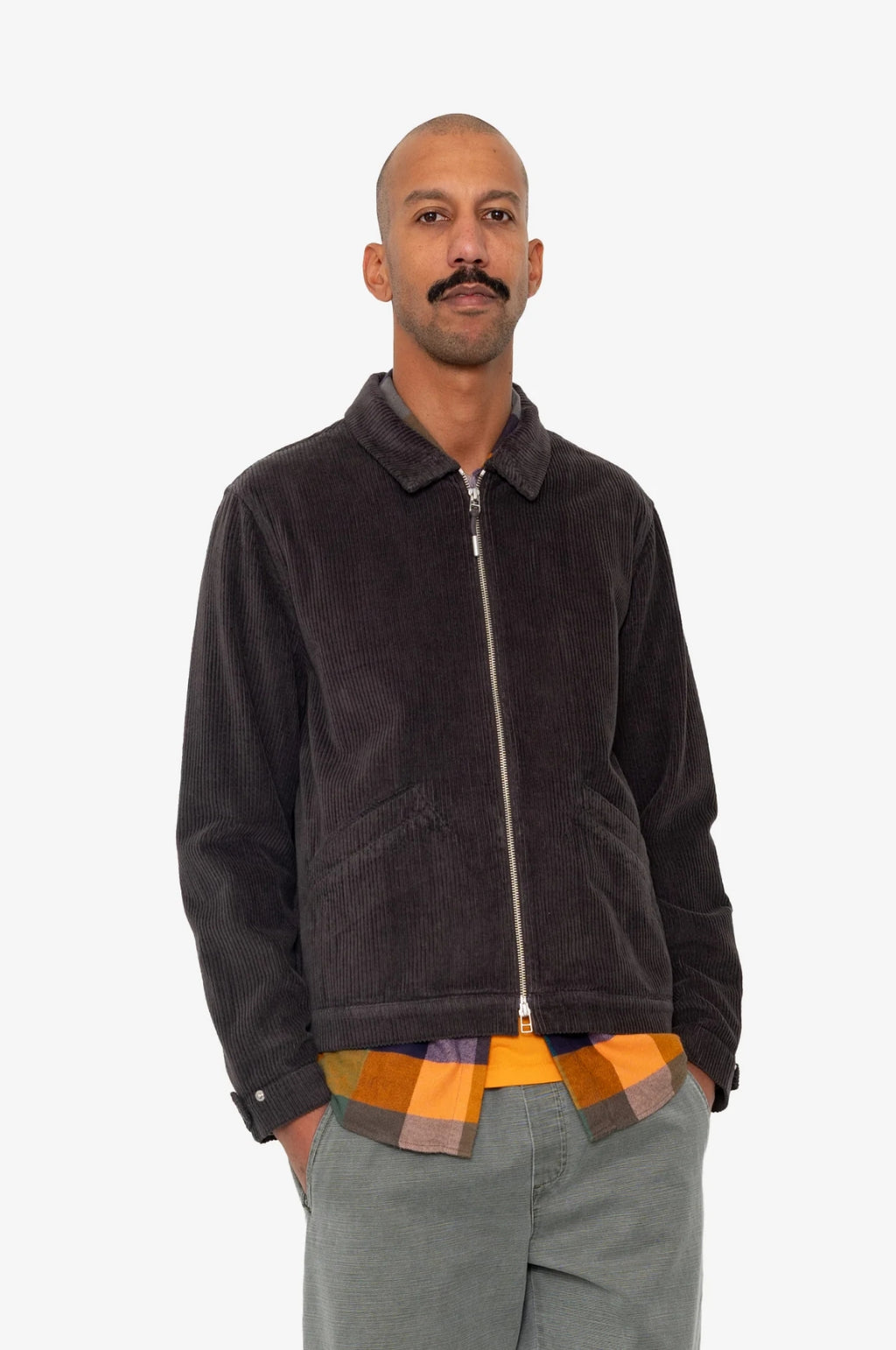 Signal Blouson Black Grape Chunky Cord