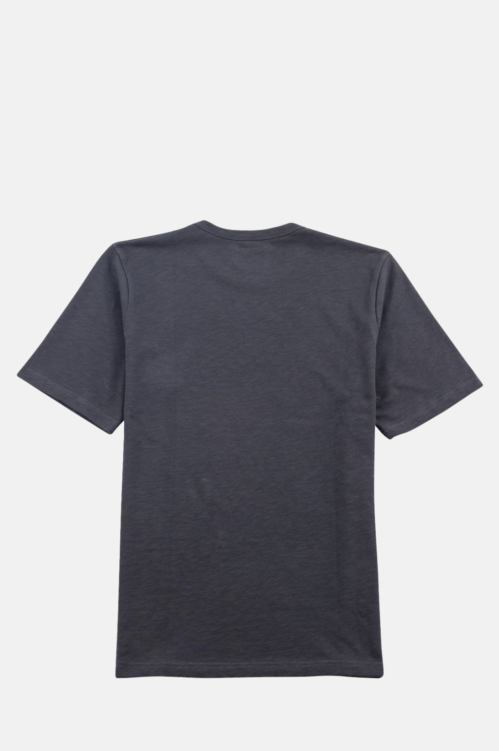 Slub Embroidered T-Shirt Soft Black